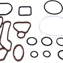 Engine Oil Cooler Gaskets Seals Kit for Chevrolet Cruze Sonic Aveo Pontiac G3