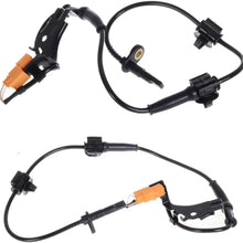 AUTEX 2PCS ABS Wheel Speed Sensor Front Left & Right 57455-S9A-013 970-357 084-4333 2ABS0202 1802-400222 5S7536 compatible with Honda CR-V 2002 2003 2004 2005 2006 2.4L