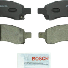 Bosch BC1169 QuietCast Premium Ceramic Disc Brake Pad Set For Select Buick Rainier; Chevrolet Colorado, Trailblazer; GMC Acadia, Canyon, Envoy; Isuzu Ascender; Saab 9-7x; Front