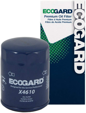 ECOGARD X4610 Premium Spin-On Engine Oil Filter for Conventional Oil Fits Acura MDX 3.5L 2003-2020, RDX 3.5L 2013-2018, TSX 2.4L 2004-2014, MDX 3.7L 2007-2013, TL 3.2L 2004-2008, TL 3.5L 2007-2014