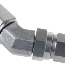 RJJX an -3 AN3 JIC 45 Degree Stainless Steel PTFE Custom Brake Hose Fitting