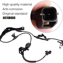 Cuque Car ABS Sensor 4670B006 Wheel Speed Sensor for Mitsubishi Mirage 2014 2015 2016 2017