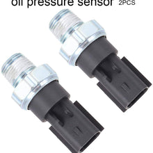 OCPTY 2PCS Engine Oil Pressure Sensor PS287 Fit For Dodge Avenger Dodge Caravan Dodge Challenger Plymouth Voyager Plymouth Neon Jeep Liberty TJ Jeep Wrangler Mitsubishi Eclipse Oil Pressure Switch