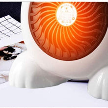 Zyyqt Mini Desktop Heater, Low Power Desktop Home Office Student Dormitory Small Sun Heater (Color : Pink)