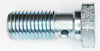 10MM-1.25 Banjo Bolt X 24MM Long Zinc Plt. -Fluid Bolt Adapter Fitting -