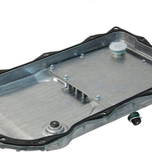 URO Parts 24118612901PRM Transmission Oil Pan & Filter Kit, Aluminum Construction with Replaceable Filter, Bolts not Included