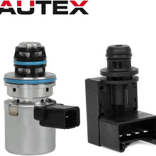 AUTEX A500 A518 46RE 47RE 46RH Governor Pressure Sensor Transducer & Solenoid Kit Compatible With Jeep Grand Cherokee 2000-2004/Dodge Dakota Durango Ram 1500 2500 3500 Van 2000-2003