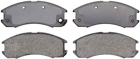 ACDelco 17D399 Professional Organic Front Disc Brake Pad Set