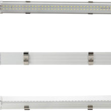 2pcs 72 LEDs 13.5 inches 24V Interior Light Lamp Strip Bar with On-Off Switch for Car Van Bus Caravan Truck RV Camper Boat Work as Map Light Dome Light Trunk or Cargo Area Light Rear Room Light, Pair