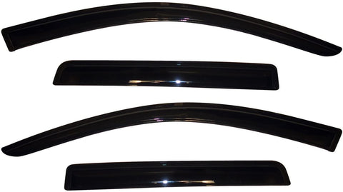 Auto Ventshade 94642 Original Ventvisor Side Window Deflector Dark Smoke, 4-Piece Set for 2011-2018 Mitsubishi Outlander