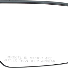 Kool Vue NS24GR Mirror Glass for Nissan Murano 15-17/Pathfinder 17-18/Rogue 14-18 Right Side With Backing Plate