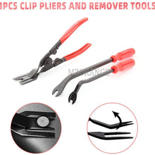 Clidr 43Pcs Trim Removal Tool Car Panel Door Audio Removal Tool Kit Auto Upholstery Tools Auto Clip Pliers Fastener Remover Pry Tool Set with Nylon Zipper Storage Bag