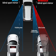 Blind Spot Mirror for Cars LIBERRWAY Car Side Mirror Blind Spot Auto Blind Spot Mirrors Wide Angle Mirror Convex Rear View Mirror Stick on Design Adjustable