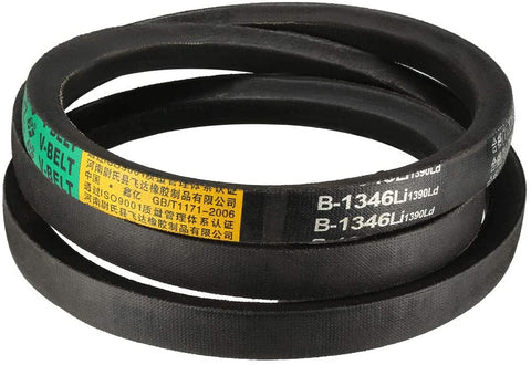 uxcell B-1346/B53 Drive V-Belt Inner Girth 53-inch Industrial Power Rubber Transmission Belt