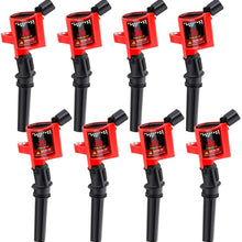 PACK of 8 Ignition Coil 15% More Compatible F150 for Ford Lincoln Mercury 4.6L 5.4L V8 Compatible with DG508 C1454 C1417 FD503