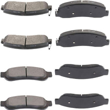AUTOMUTO Front Rear Ceramic Brakes Pads Set fit for 2010-2011 Ford F-250 Super Duty,2010 Ford F-350 Super Duty