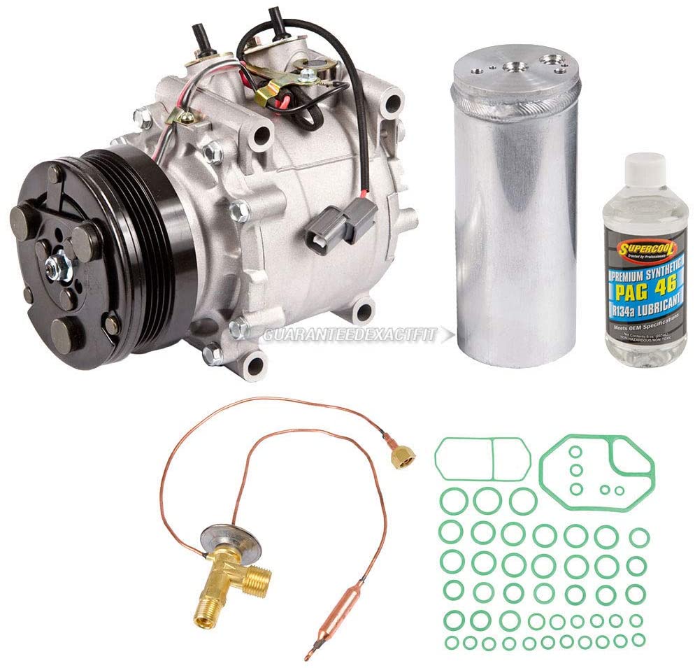 For Honda Civic & Civic del Sol AC Compressor w/A/C Repair Kit - BuyAutoParts 60-81246RK NEW