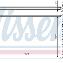 Nissens 68005A Radiator, engine cooling