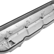 Bicos 264-965 12570427 Left Side Driver Side Engine Valve Cover with Gaskets & Bolts Compatible with Cadillac Escalade Chevy Silverado Suburban Express Tahoe Trailblazer GMC Sierra Yukon Pontiac G8