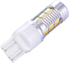 7441 7443 7444 Turn Signal White Yellow Amber Switchback Led Light Bulbs 22 SMD with Projector, for Standard Socket, Not CK, Pair of 2