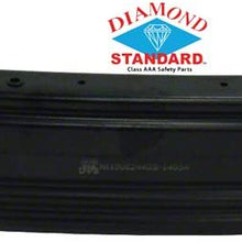 CPP Silver CAPA Front Bumper Reinforcement for 14-16 Nissan Rogue