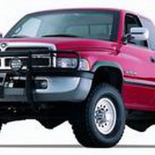 WARN 72470 Trans4mer Headlamp Brush Guard, Fits: Dodge Ram 1500, 2500, 3500 (2006-2009), Black