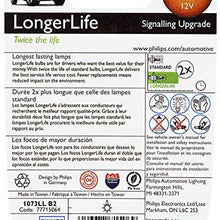 Philips 1073LLB2 LongerLife Miniature Bulb, 2 Pack