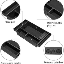 JoyTutus Center Console Organizer Tray for 2019 Chevy Silverado 1500 / GMC Sierra 1500 and 2020 Chevy Silverado/GMC Sierra 1500/2500/3500HD Armrest Storage Box