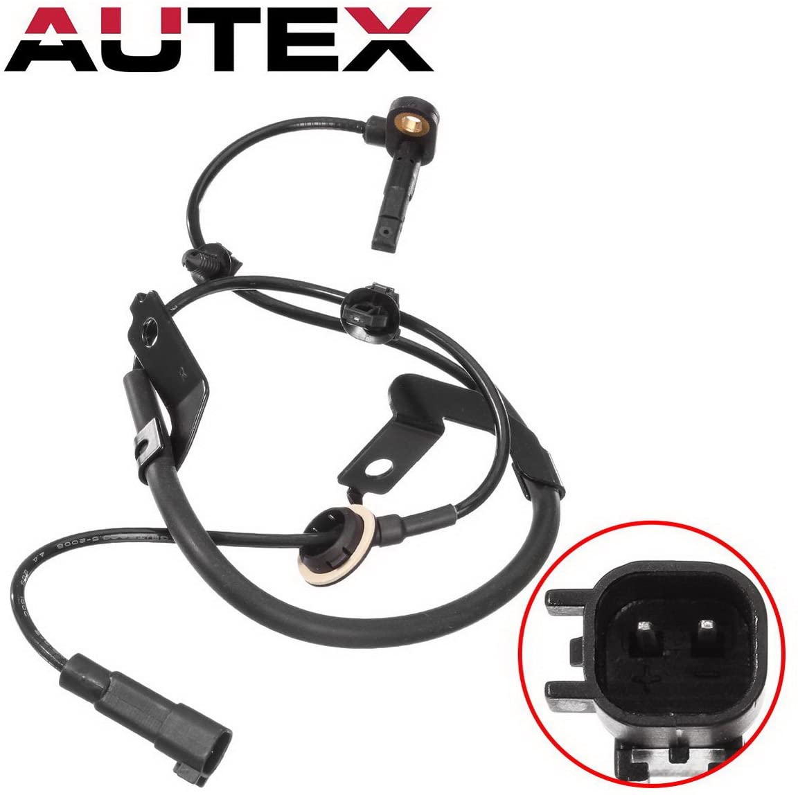 AUTEX Right Front ABS Wheel Speed Sensor 05085822AC Compatible with Dodge Journey & Avenger 2009 2010 2011 2012 2013 2014/Dodge Avenger 2008 2009 2010 2011 2012 2013 2014/200 2011 2012-14