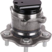 Fastspace 512534 Wheel Hub Bearing Set 5 Lugs with ABS Sensor 2PC 2017-2019 for Nissan Qashqai Hub Assembly Rear Kit 2014-2019 for Nissan Rogue