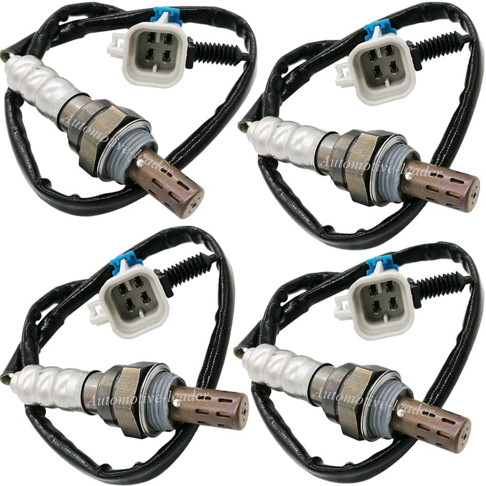 Automotive-leader 4Pcs 234-4668 Upstream Downstream Oxygen Sensor 1 Sensor 2 for Chevrolet Silverado 1500/2500 Tahoe Buick Cadillac Isuzu Pontiac Saturn GMC Sierra Yukon Replace#15284/21546/SG1857