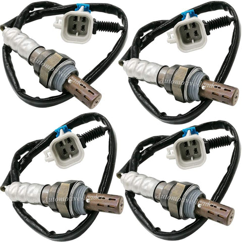Automotive-leader 4Pcs 234-4668 Upstream Downstream Oxygen Sensor 1 Sensor 2 for Chevrolet Silverado 1500/2500 Tahoe Buick Cadillac Isuzu Pontiac Saturn GMC Sierra Yukon Replace#15284/21546/SG1857