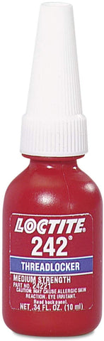 Loctite 442-24221 242 Medium-Strength Threadlocker, 10 Ml, Blue