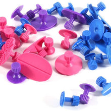 Madezz 36 Pcs Car Puller Tabs, Auto Body Paintless Dent Repair Tools Glue Puller Tabs Removal Kit