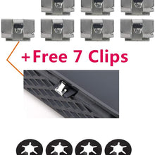 G-PLUS 1 Set Front Hood Scoop Molding Bezel Compatible for Dodge 2004-2005 Ram 1500 SRT (4 Retainer Nuts 7 Clips Included) Black