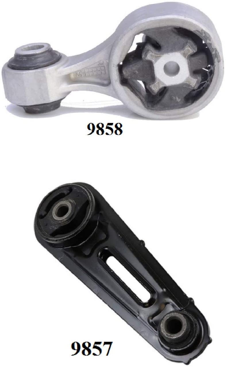 8USAUTO 2PCS Front & Rear Torque Strut FIT 2014-2019 Nissan Rogue 2.5L