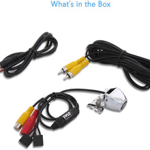 Compact Rear View Backup Camera, Parking Reverse Cam, Front or Rear Mountable, Night Vision, Waterproof