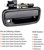 Exterior Outside Door Handle for Toyota Tacoma 1995 1996 1997 1998 1999 2000 2001 2002 2003 2004, 2Pcs Front Driver & Passenger Side Replacement, 6922035020 6921035020