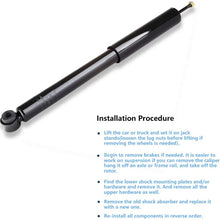 ECCPP Shocks and Struts, Front Rear Shock Absorbers Strut Kits Compatible with 1993-2002 Ford Crown Victoria,1981-2002 Lincoln Town Car,1983-2002 Mercury Grand Marquis 344424 5960 343135 5961