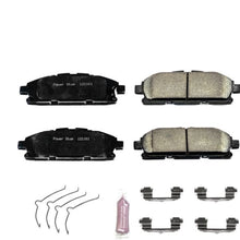 Power Stop Z23-1552, Z23 Evolution Sport Carbon-Fiber Ceramic Front Brake Pads
