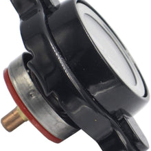 High Pressure 1.8 Radiator Cap Temperature Gauge Fit for Honda Kawasaki Suzuki Yamaha Select Motorcycle ATV Models-1.8 Bar, 25.6psi