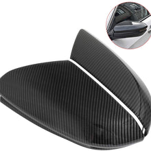 MOTOKU ABS Carbon Fiber Side View Mirror Replacement Cover Cap for 2016 2017 2018 2019 2020 Honda Civic