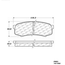 Centric 105.06060 Rear Brake Pad