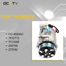 OCPTY Air Conditioner Compressor Compatible for Acura ILX CO 4920AC