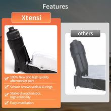 Xtensi Engine Oil Cooler and Filter Housing Adapter gaskets Sensor Kit Replace 5184294AE Compatible with 2011-2013 Chrysler 200/300 Journey Wrangler Ram 3.6L Aluminium