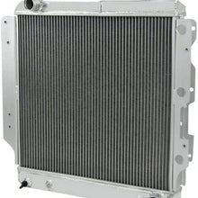 OzCoolingParts 4 Row Core Aluminum Radiator for 1987-2006 88 89 90 91 92 93 94 95 96 97 98 99 00 01 02 03 04 05 Jeep Wrangler TJ YJ GM Chevy V8 Conversion