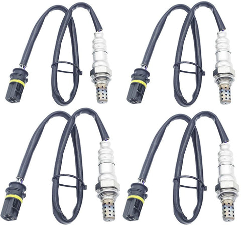 Guniang Oxygen Sensor O2 02 for Mercedes-Benz ML320 ML350 ML500 S430 S500 Upstream +Downstream 4pcs