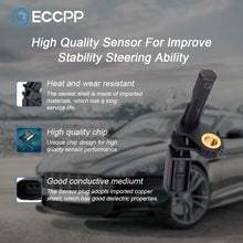 ECCPP Rear Left Right ABS Wheel Speed Sensor ABS Sensor Brake Sensor Fit for Audi A3/A3 Quattro/TT, VW Jetta/Beetle/Passat/Tiguan/Golf/GTI/Passat/R32 ALS468 ALS469 Set of 2