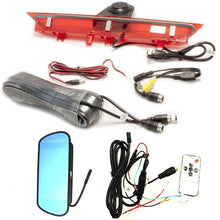 Brake Light Backup Camera f with 7 inch Clip-on Mirror Monitor ( Transit Van)