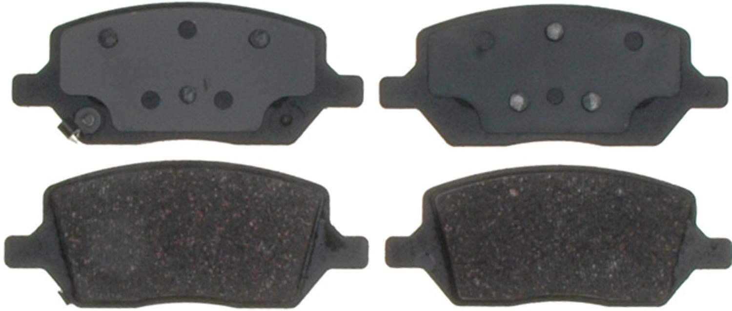 ACDelco 14D1093CH Advantage Ceramic Rear Disc Brake Pad Set with Hardware
